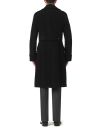 Black Great Coat Slim Fit - 1